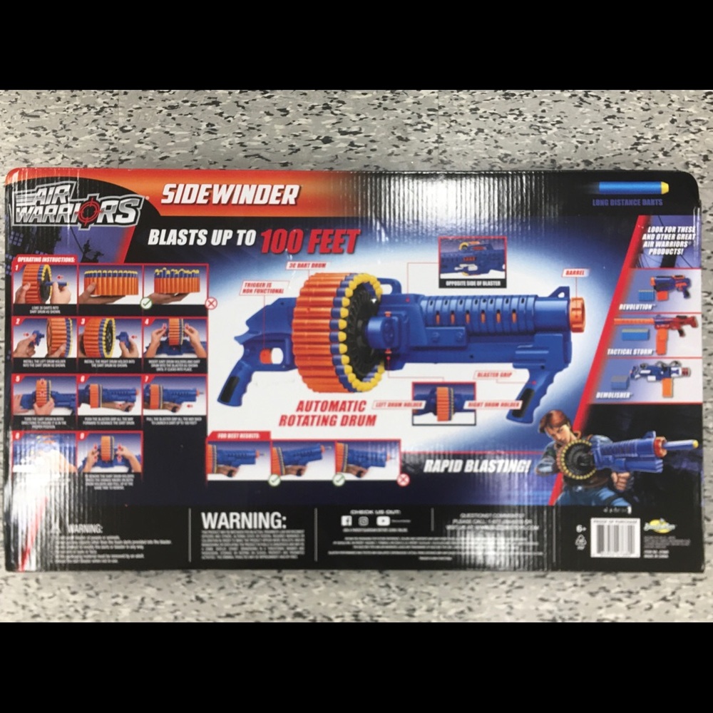 Air Warriors Side Winder ( blasts up to